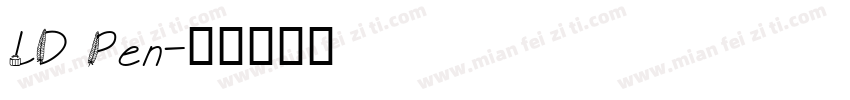 LD Pen字体转换